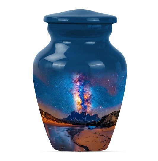 Milkyway Small & Large Urns For Ashes - Galaxy Cremation Urns