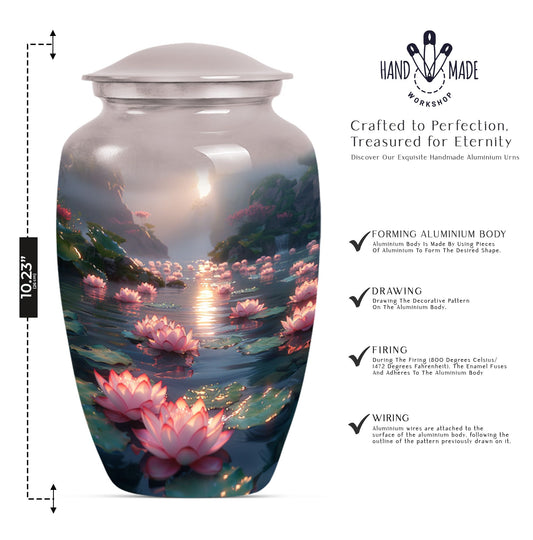Lotus Urn for burial, memorial