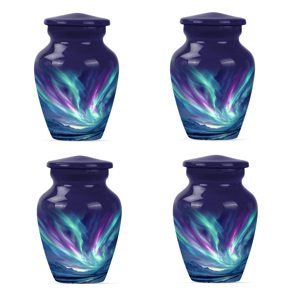 10-inch Northern Lights Urn.