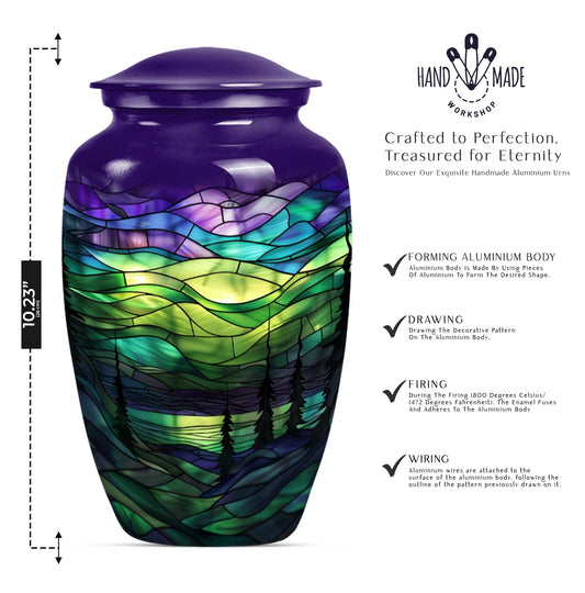 Northern Lights Urn