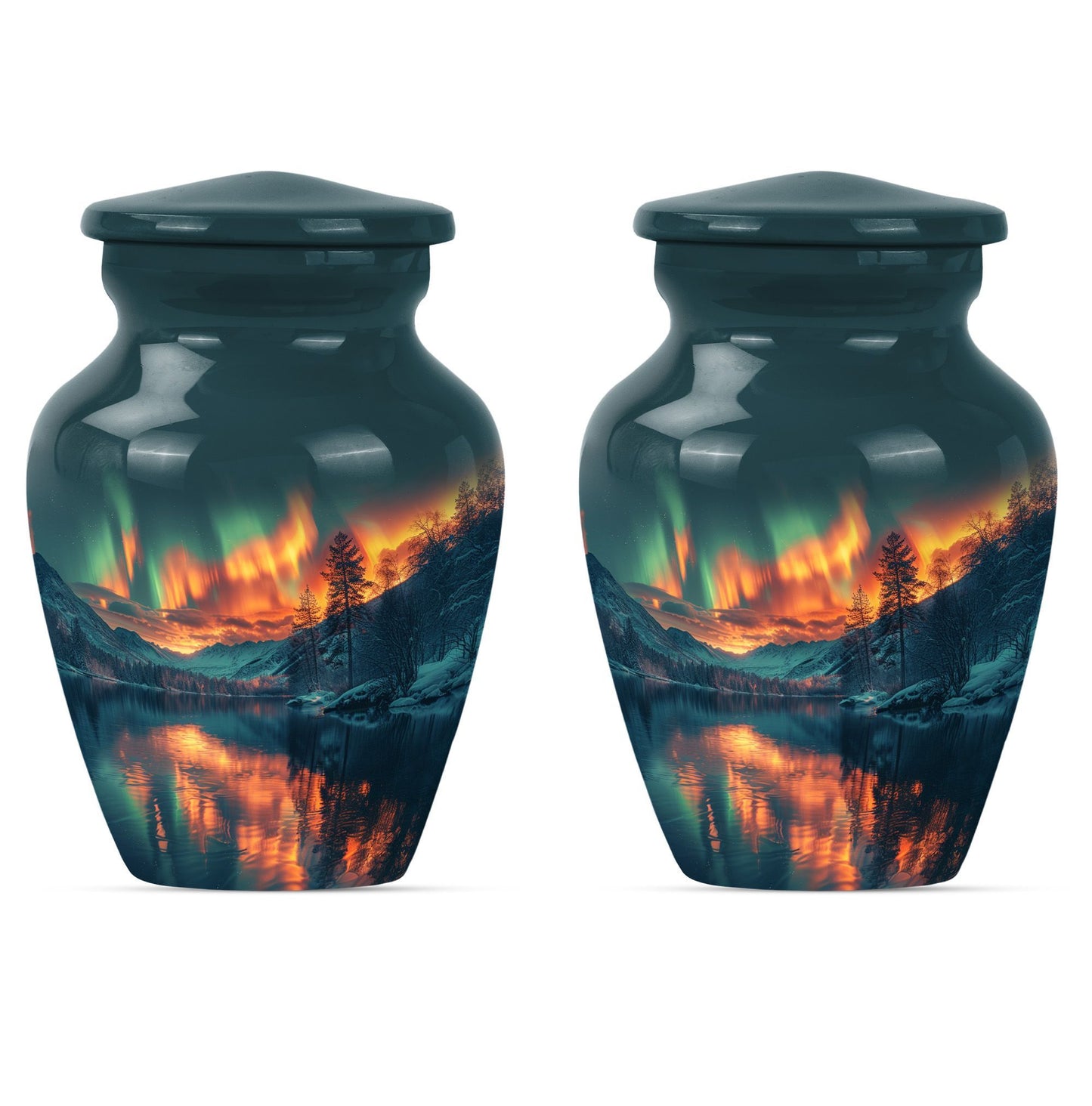 northern lights urn for cremation