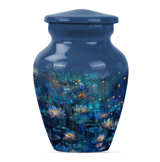 Dragonfly Urn For Adult Ashes - Decorative Memorial Urn For Mom Ashes