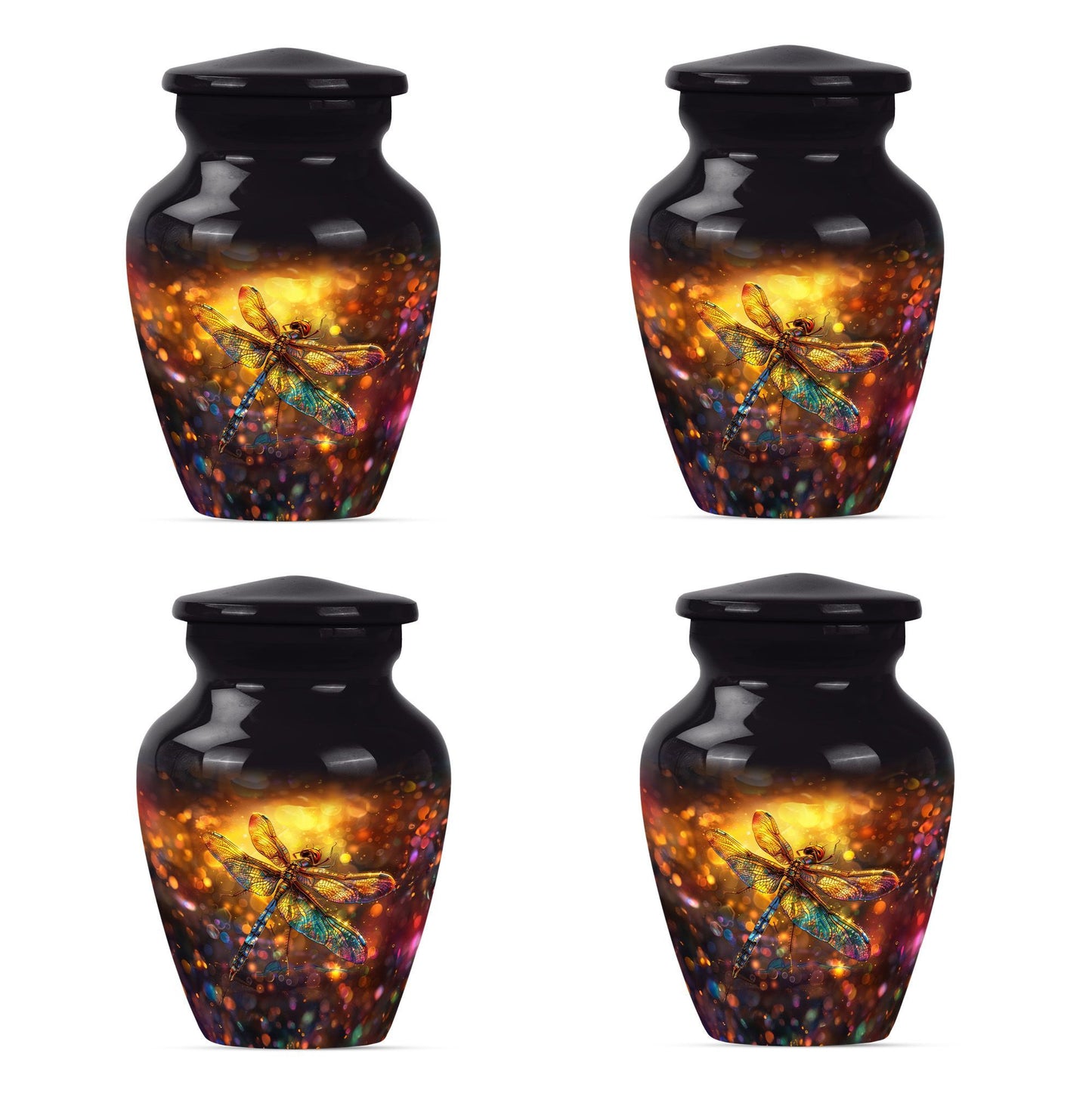 DRAGONFLY urn, large designed Memorial urn