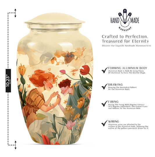 Large Classic urn for mother