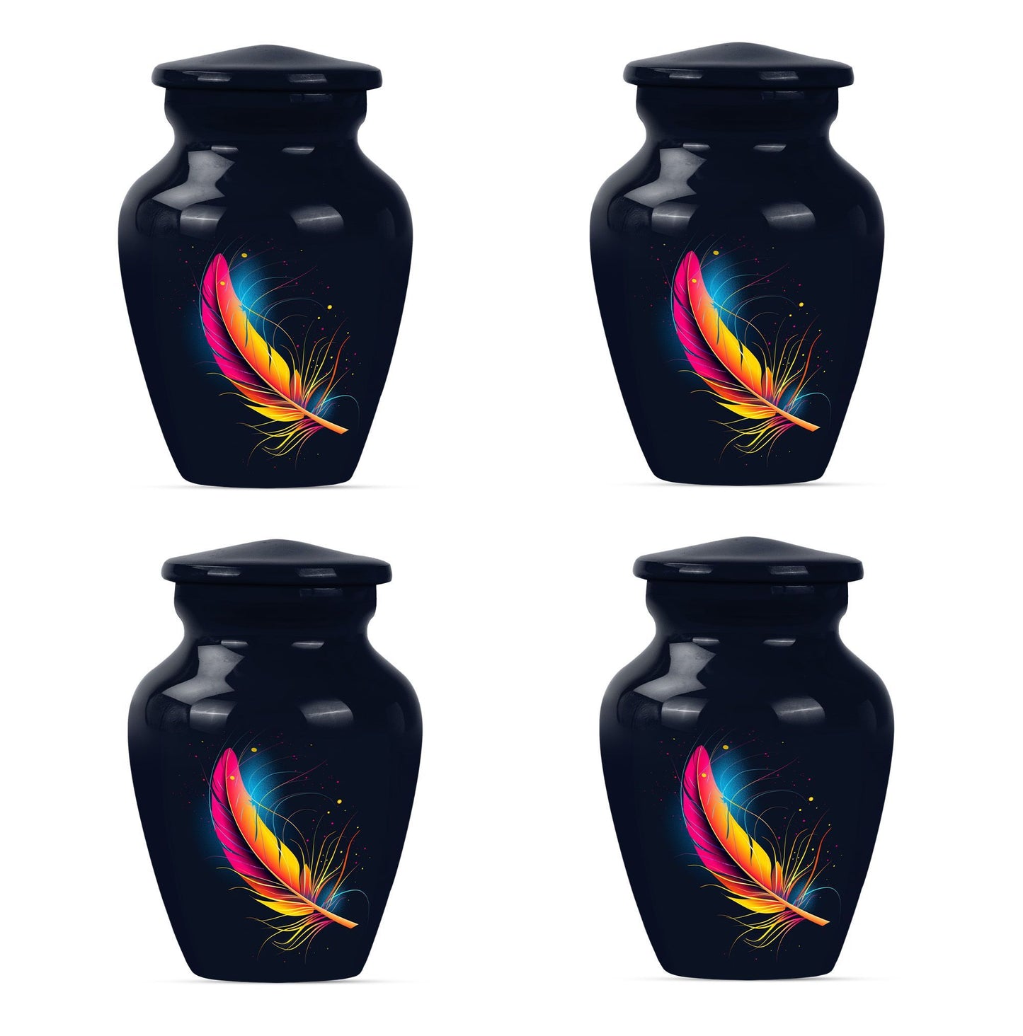 Classic, 10-inch feather urn