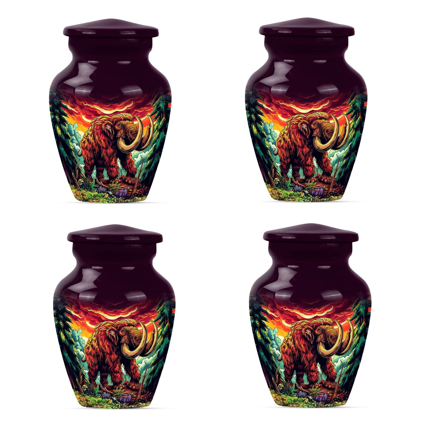 mammoth urn for dad's cremation