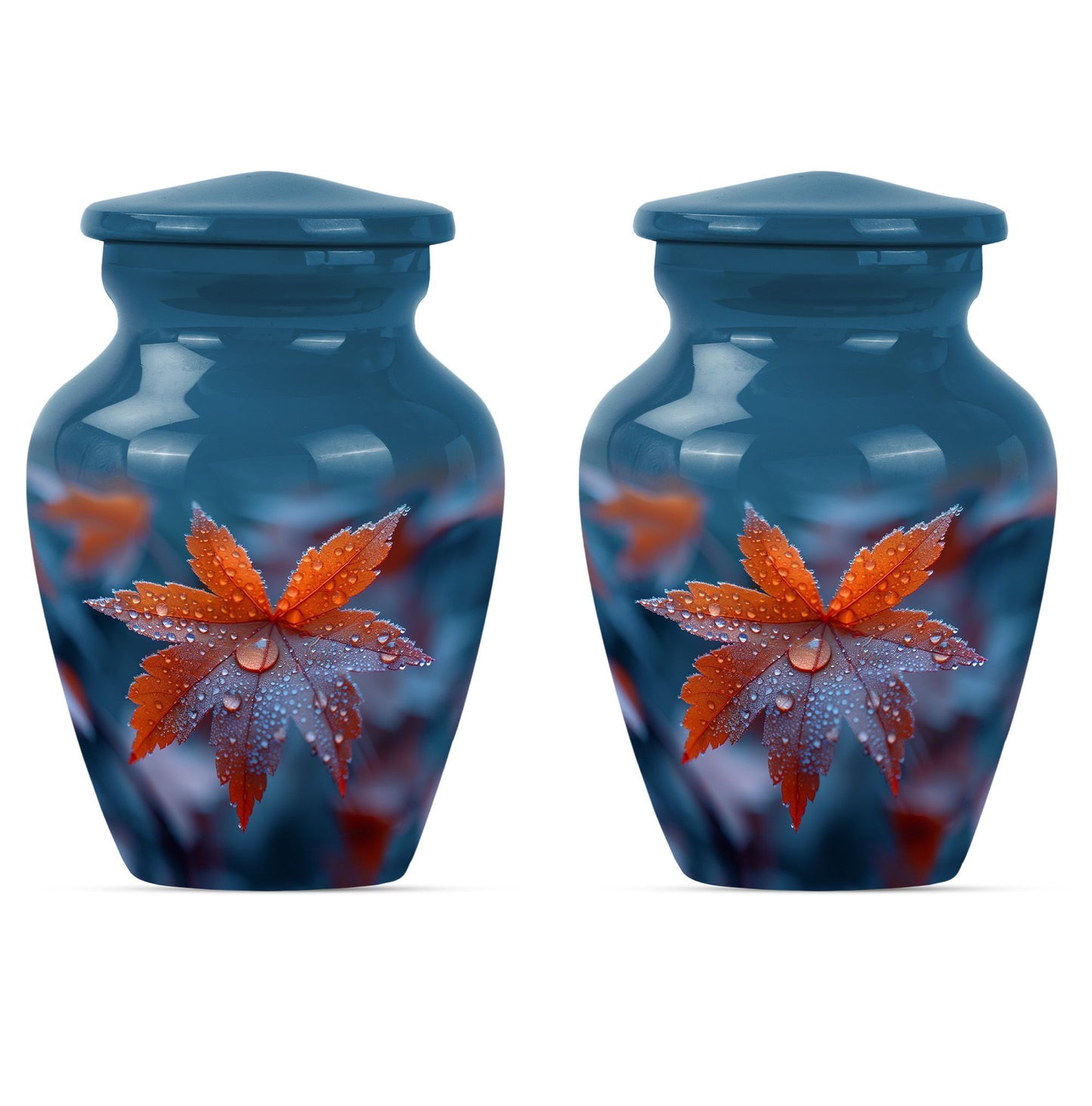 mapple leaf memorial urn.