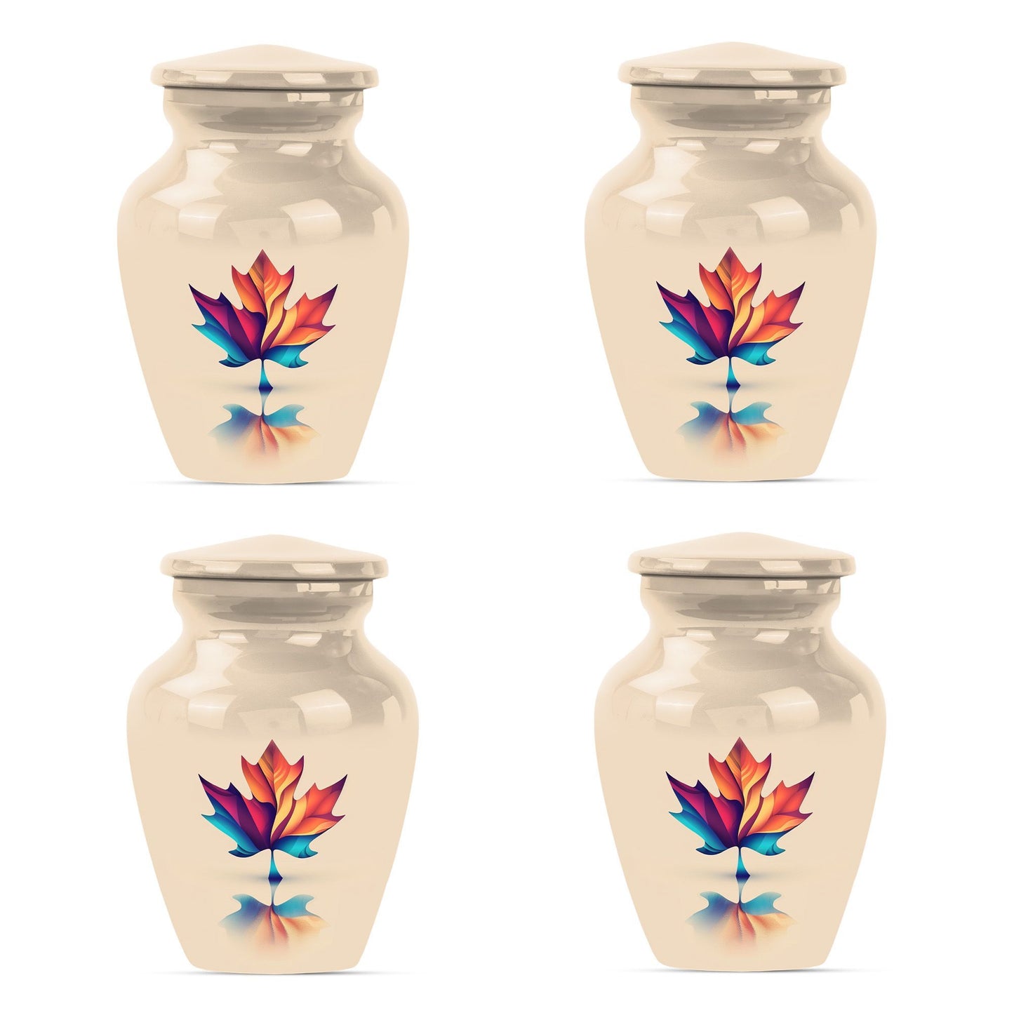 mapple leaf urn, classic design for both male and female
