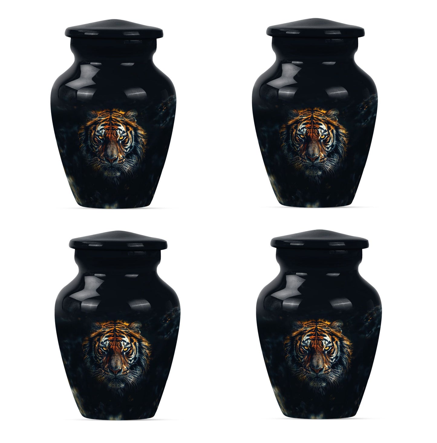 10 inch classic tiger urn,