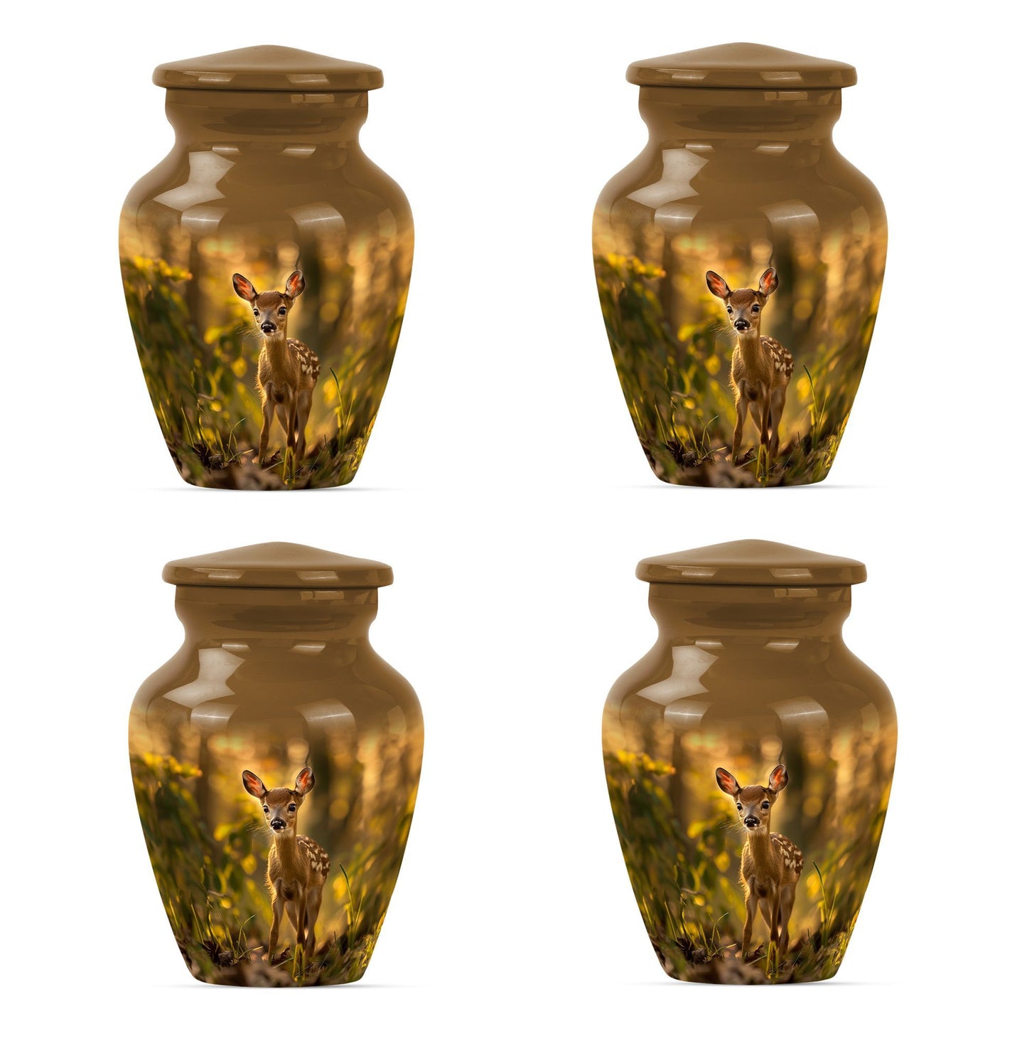 deer urn designed for human cremation ashes