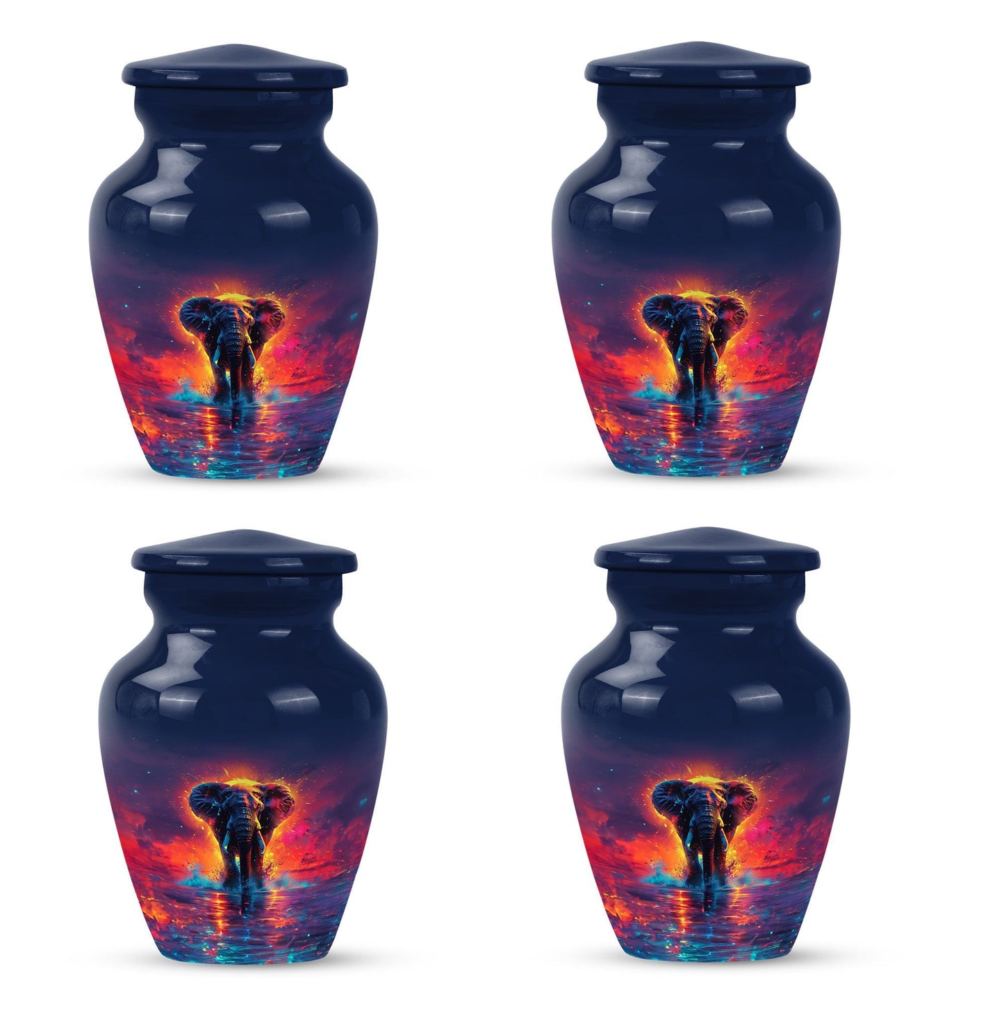 elephant urn for men's ashes
