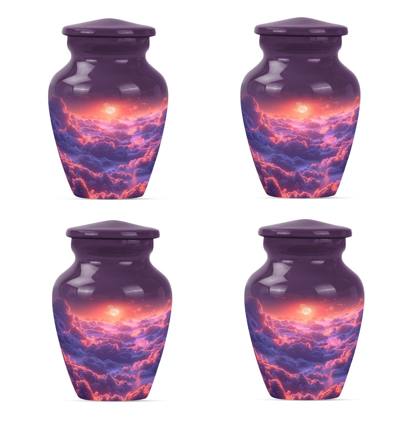 clouds urn for human ashes