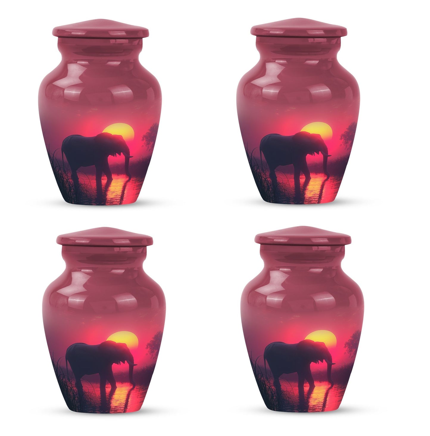 elephant urn