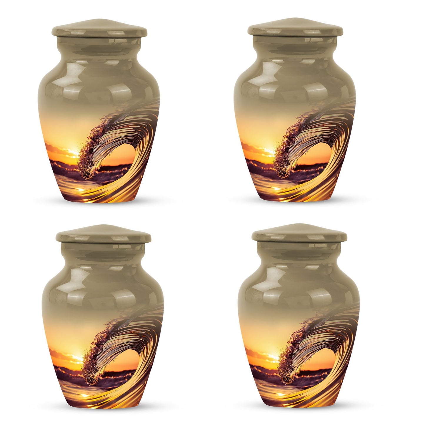 ocean waves urn for cremation