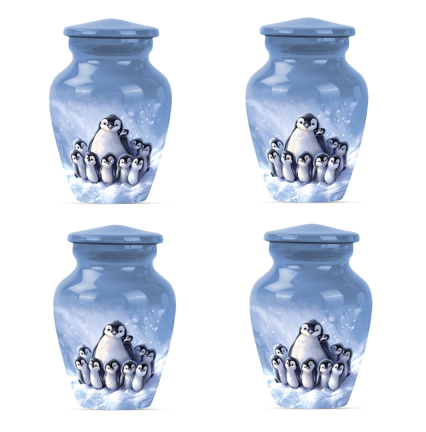 penguin urn for ashes