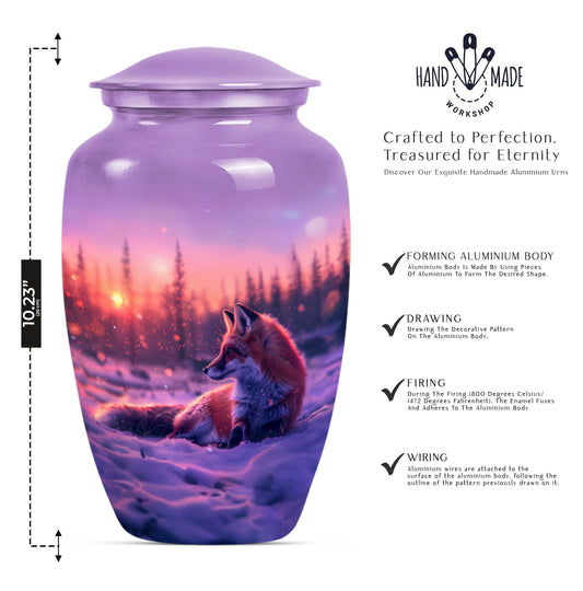 fox urn for human cremation ashes