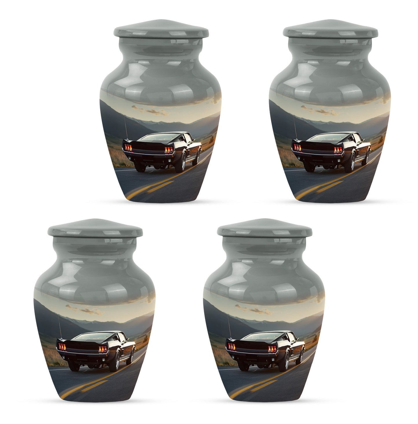 classic car urn for human ashes