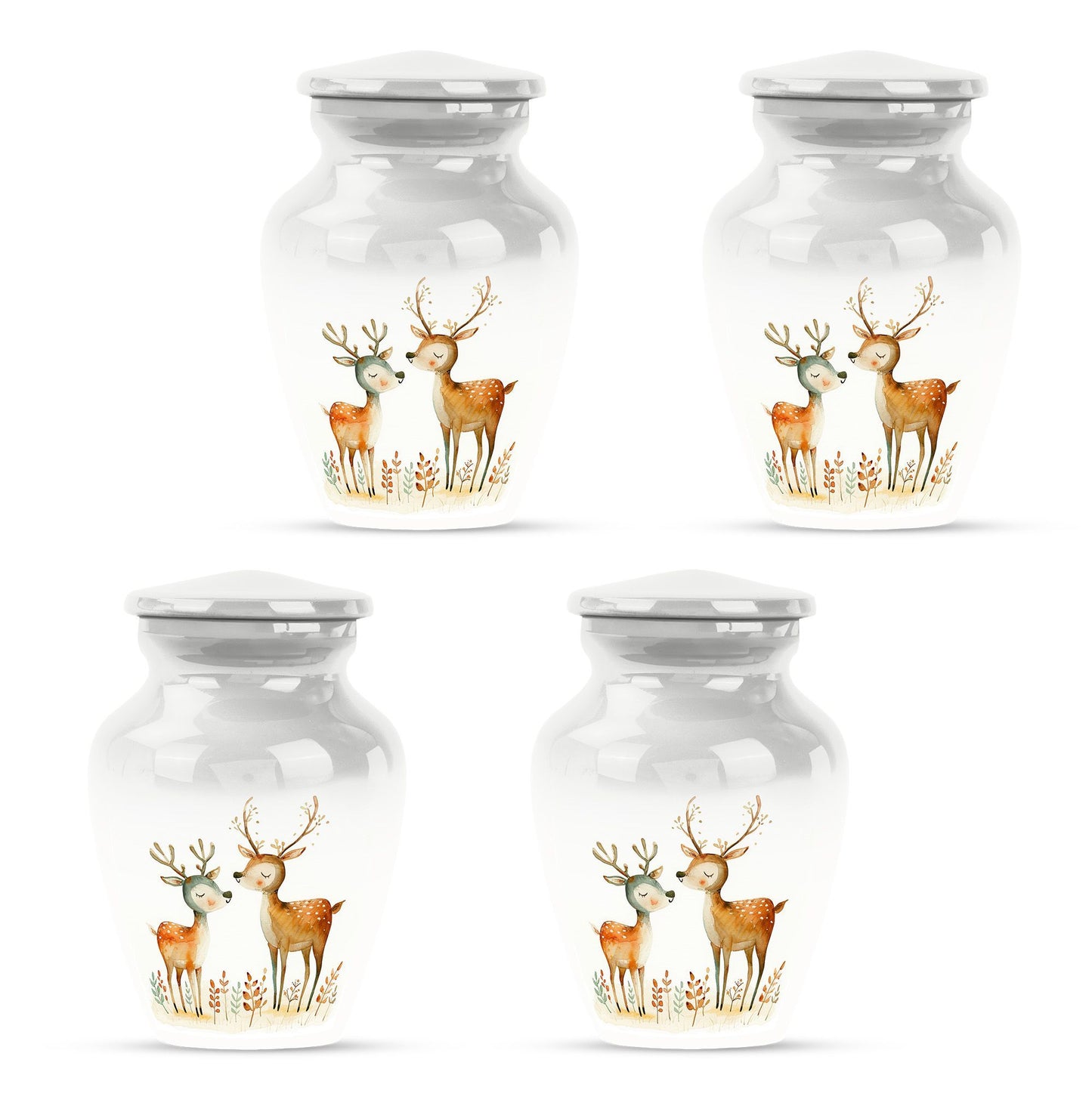 Classic 10-inch deer urn