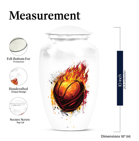 basketball urn for cremation,