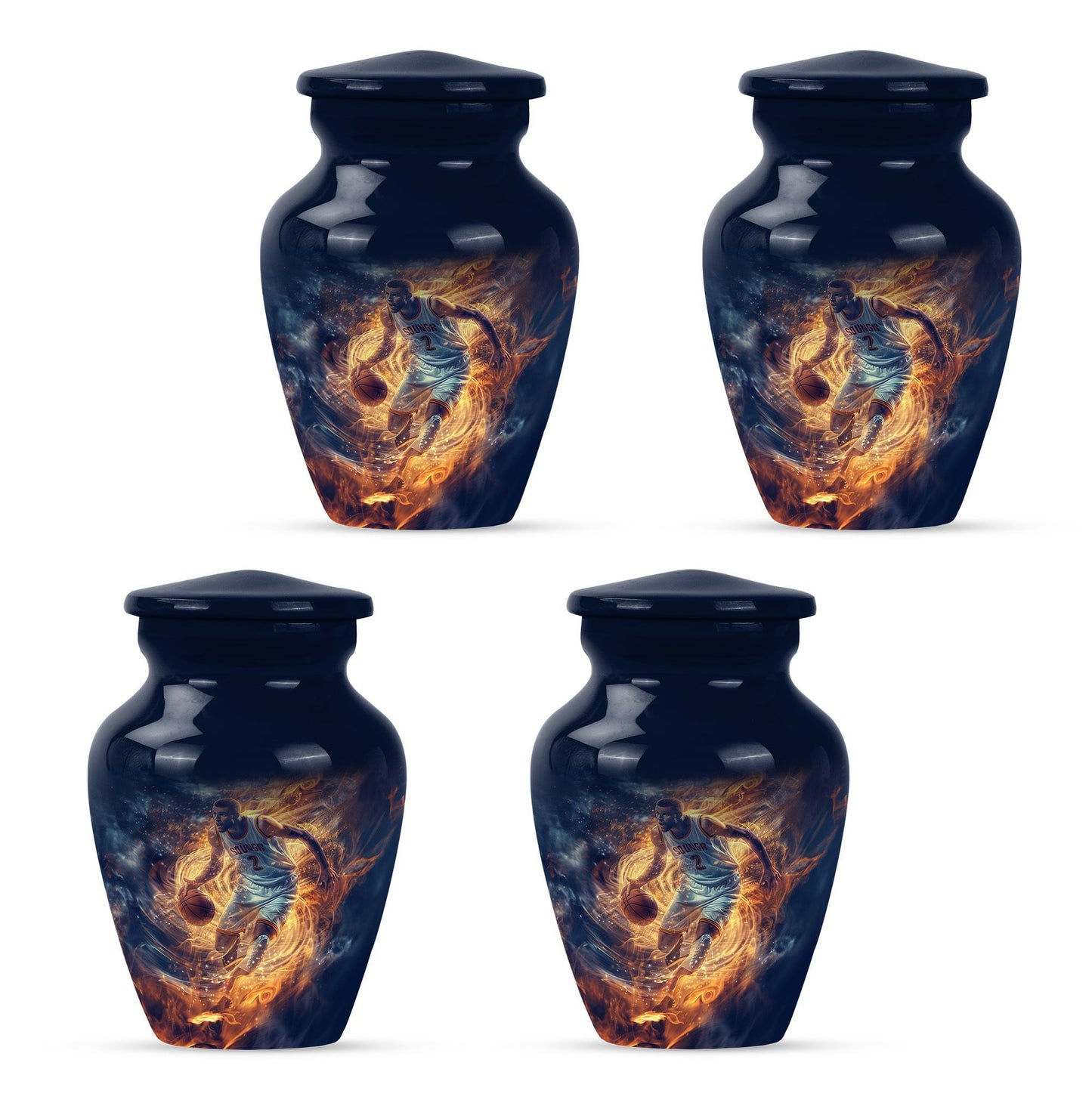 basketball urn for adult ashes