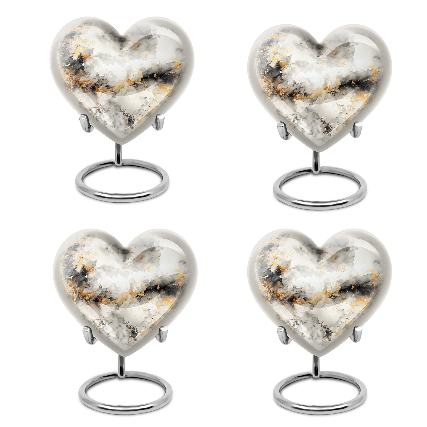 Vibrant Swirl Urn
