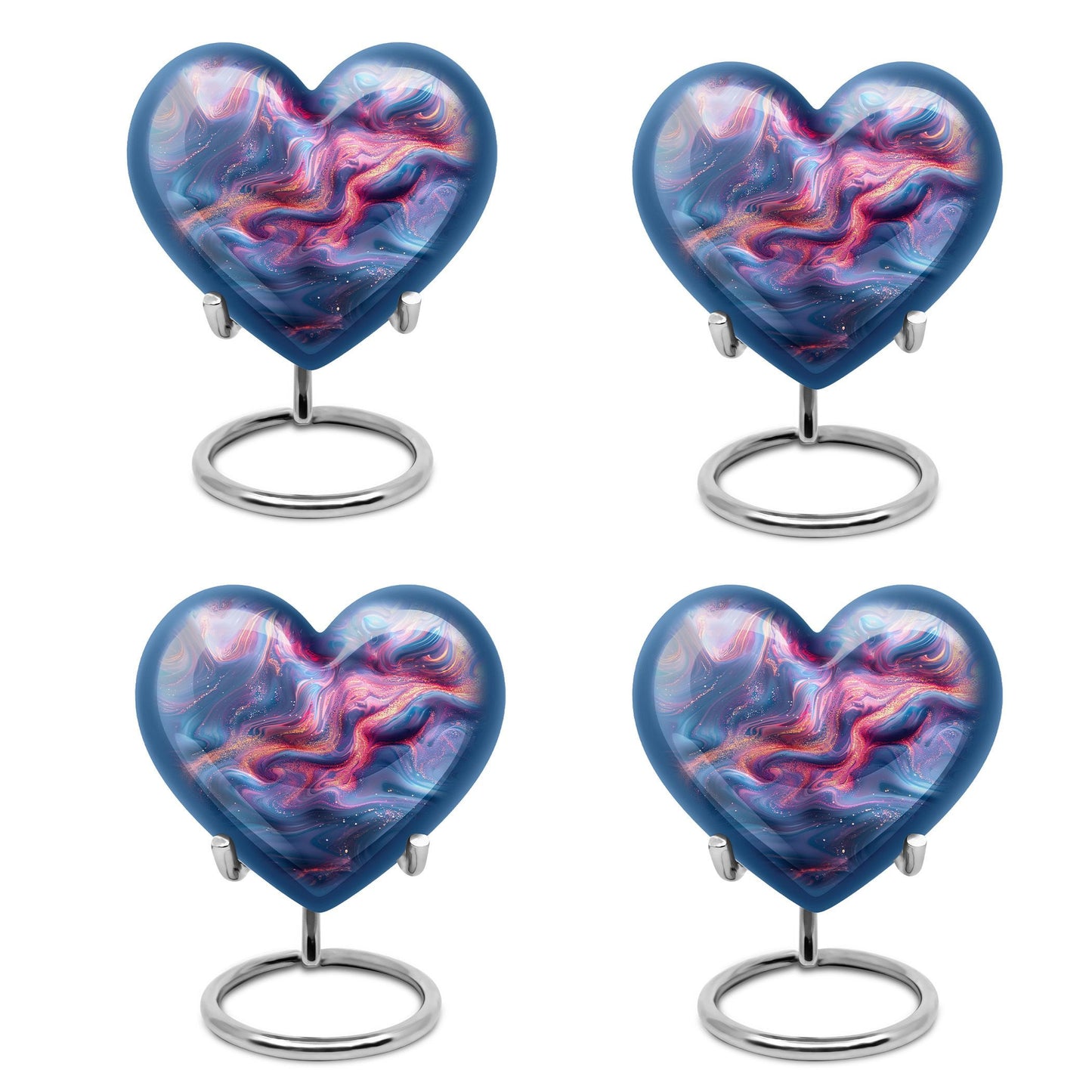 abstract heart urn.