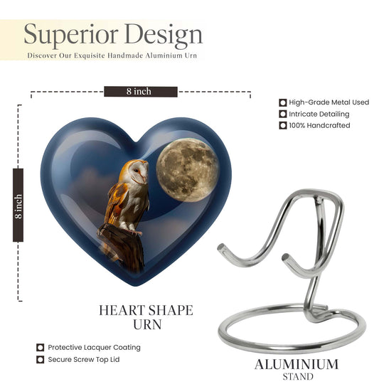 barn owl urn for cremation,