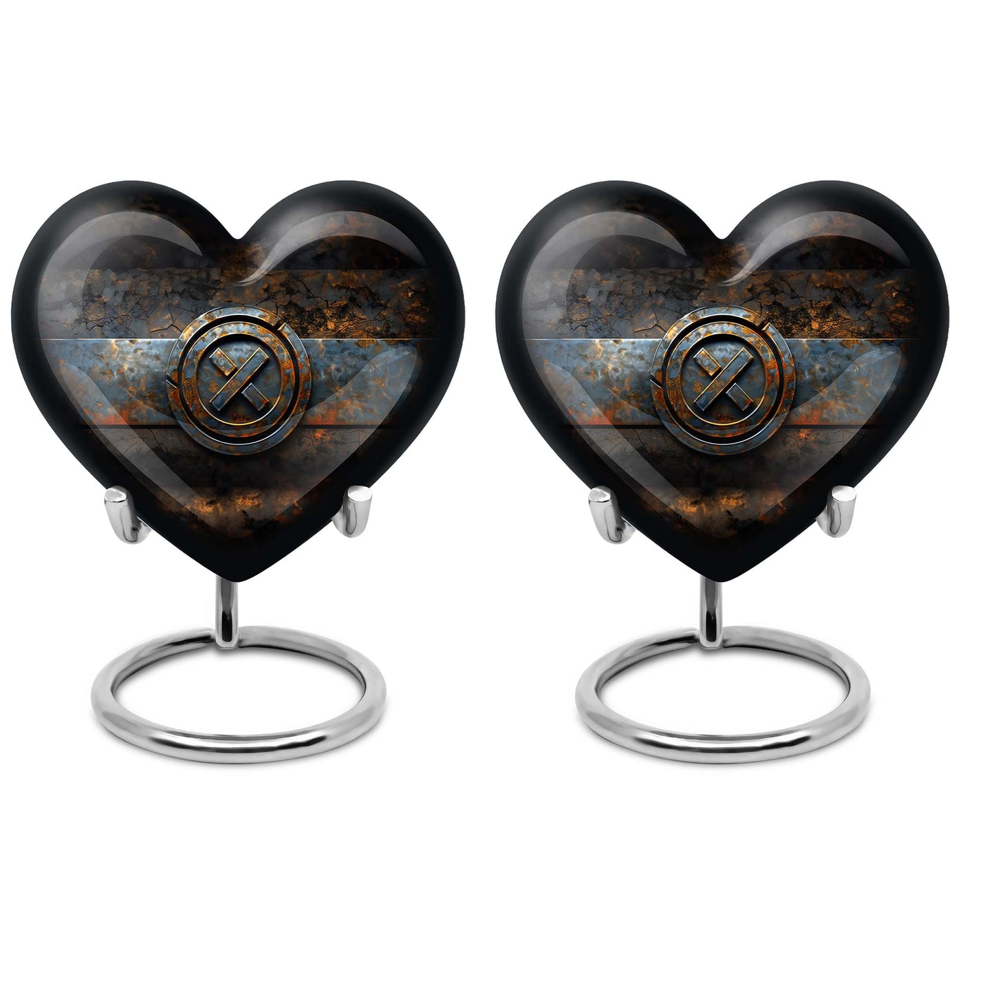 heart urn for adult male ashes