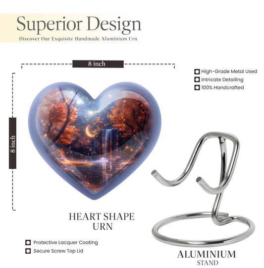 heart-shaped large