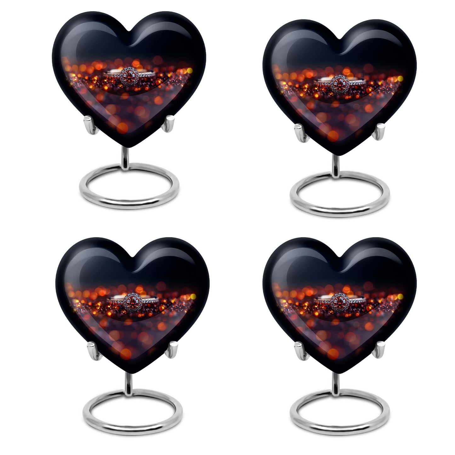 heart urn for human ashes