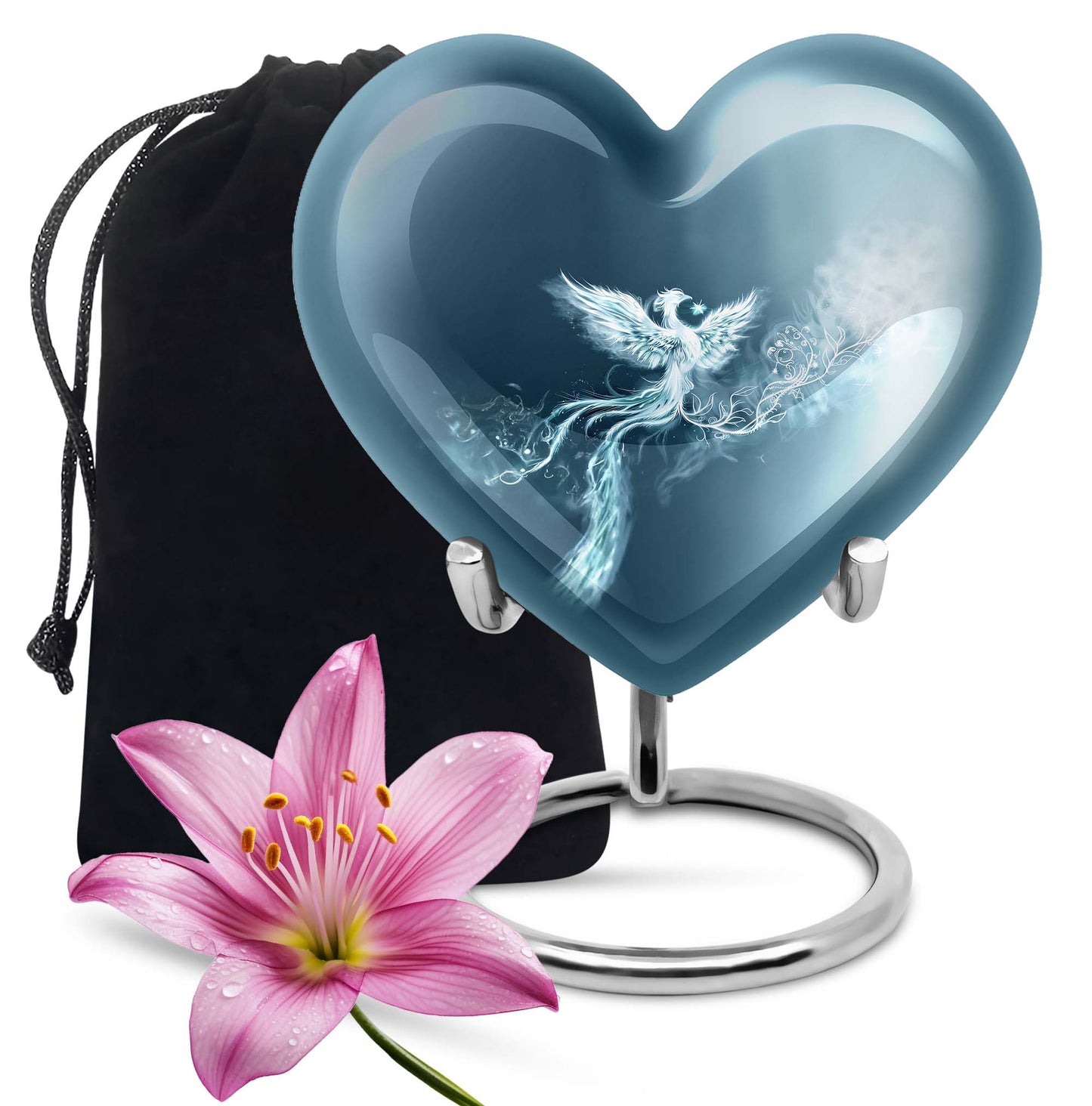 Personalized Dancer Cremation Urn for Human Ashes - 10-inch, 200 cu in - Yatskia