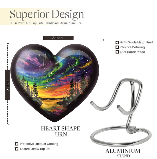 heart urn for ashes