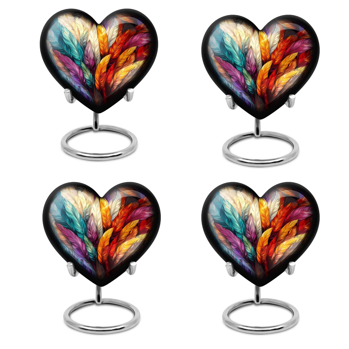 10-inch Heart Urn for human ashes