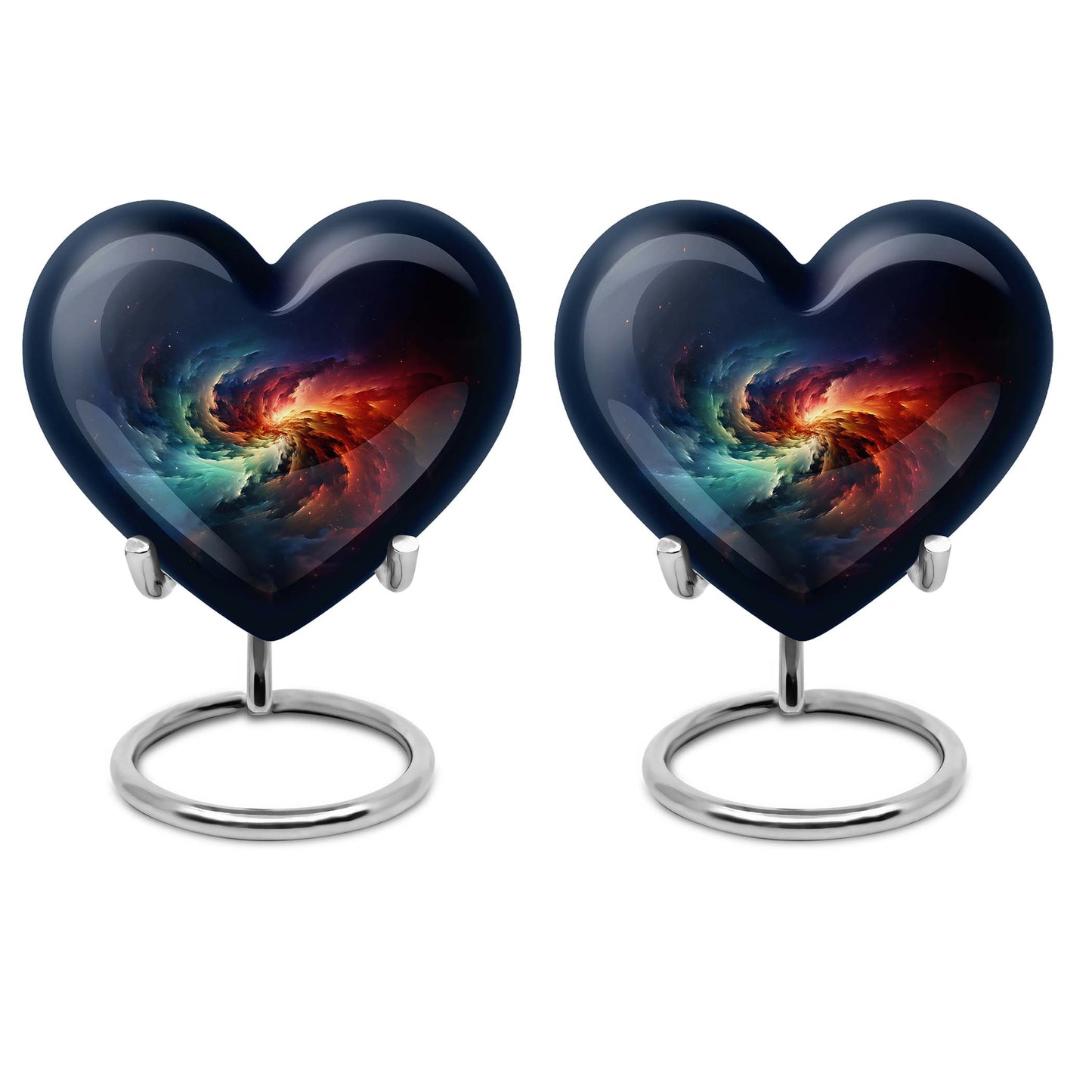 Galaxy Heart Urn for females