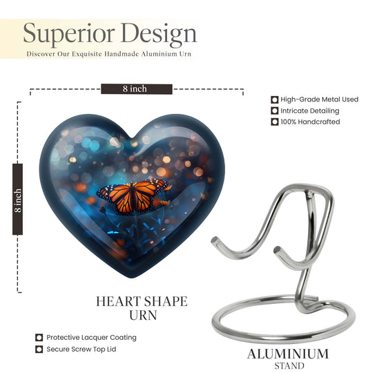 butterfly urn for adult human ashes