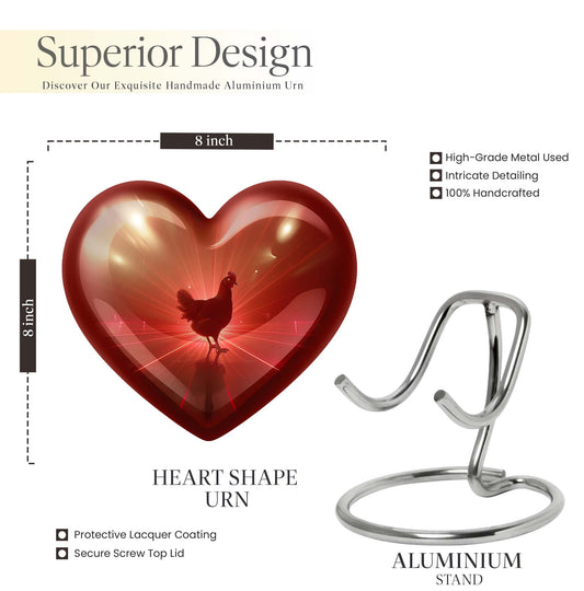 heart-shaped large
