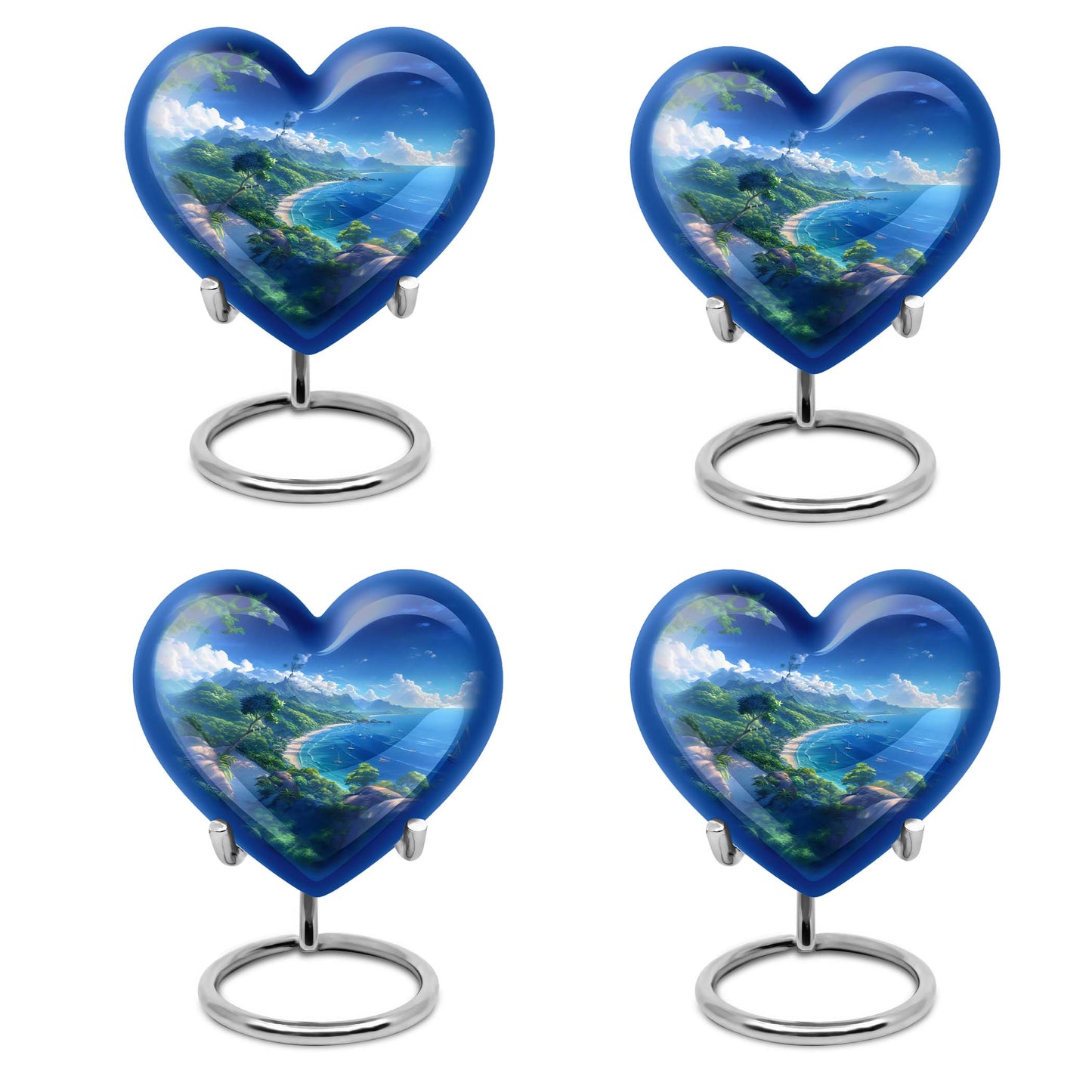 Heart Designed Beach Urn