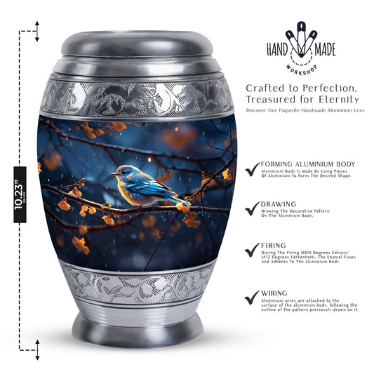 Red Sparrow Classic Urn for ashes.