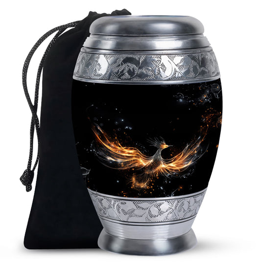 Unique Phoenix Cremation Urn for Men & Women - Urn for Human Ashes