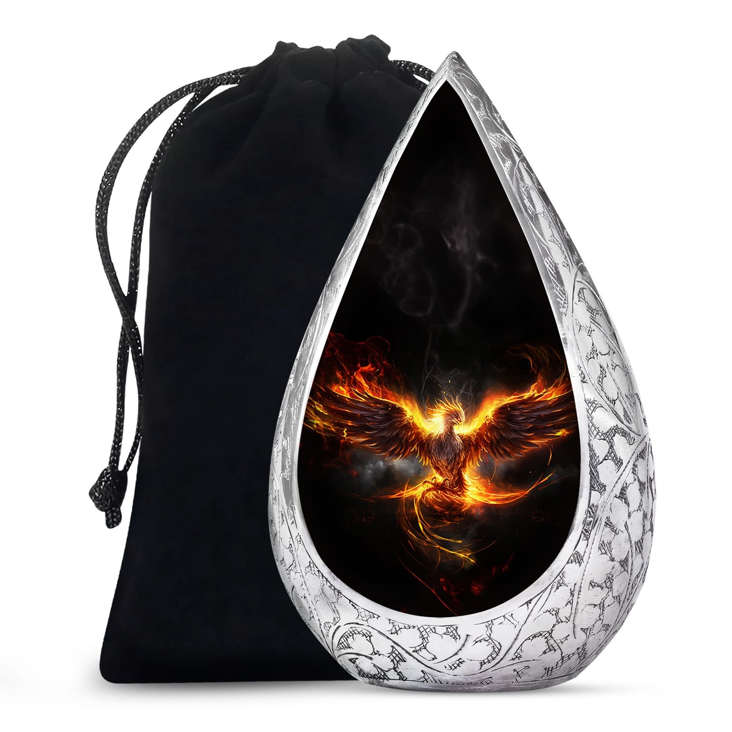 Phoenix Cremation Urn for Adult Men & Women - Urn for Human Ashes