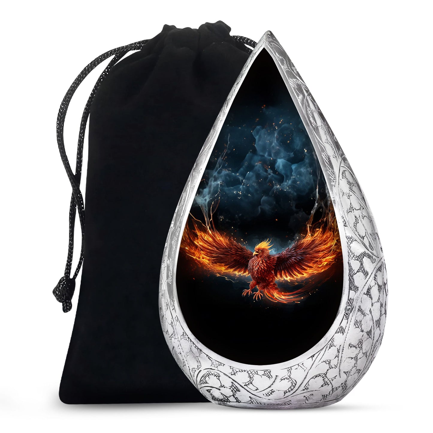 Elegant Phoenix Cremation Urn - Premium Urns for Human Ashes