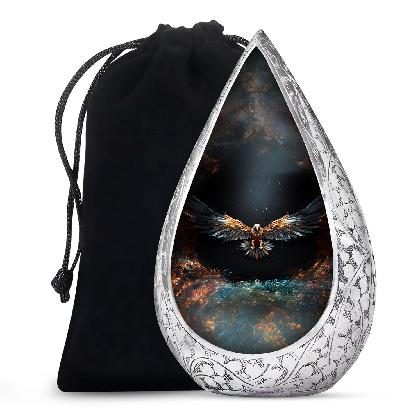 Phoenix Elegant Cremation Urn- Memorial For Male & Female