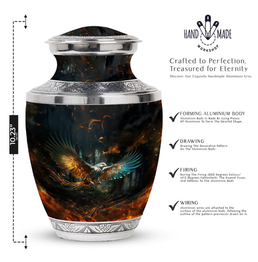 3-inch Eagle Memorial Urn for Cremation.