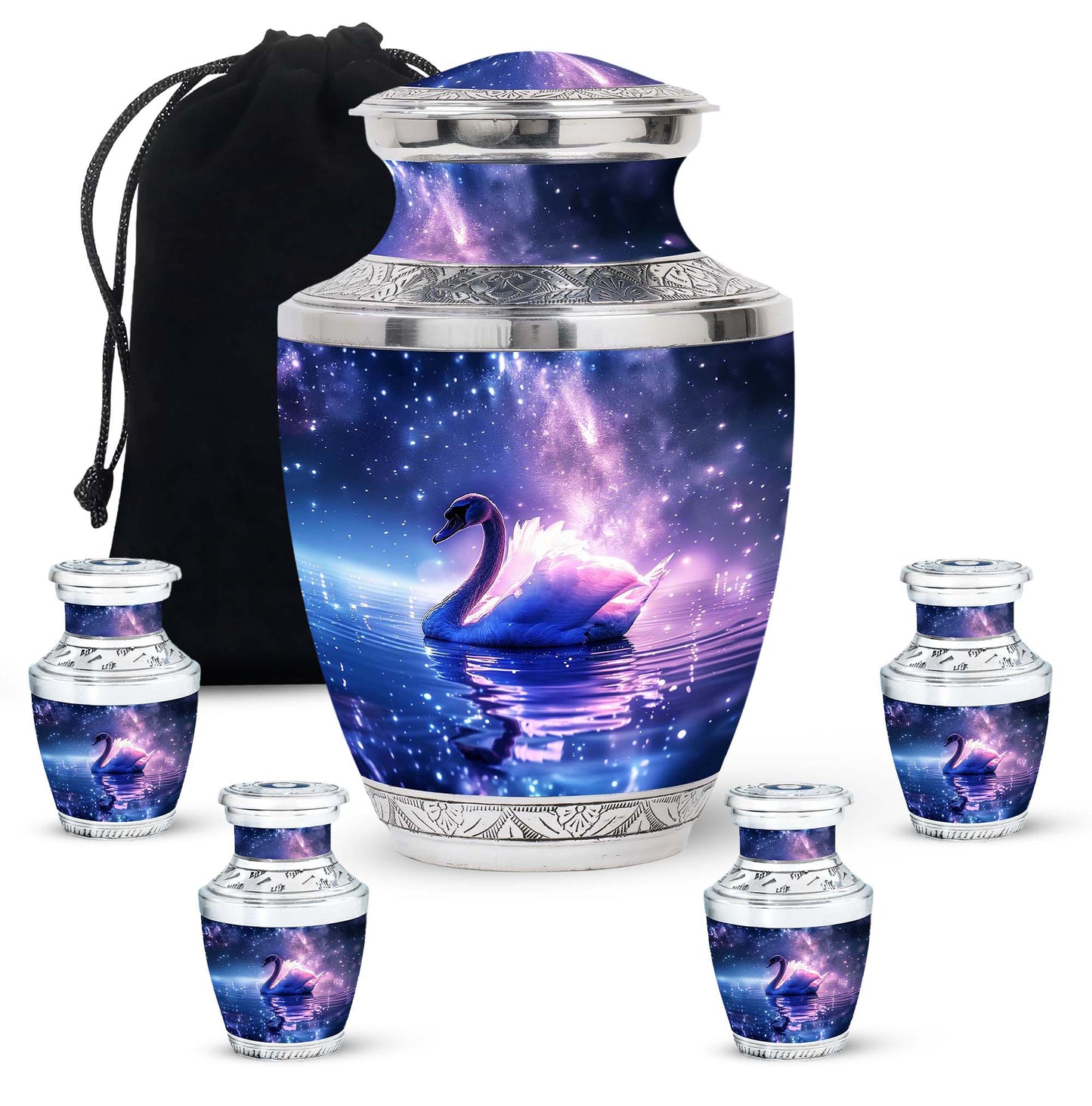 Personalized Bird Cremation Urn for Mom - 10-inch, 200 cu in - Yatskia