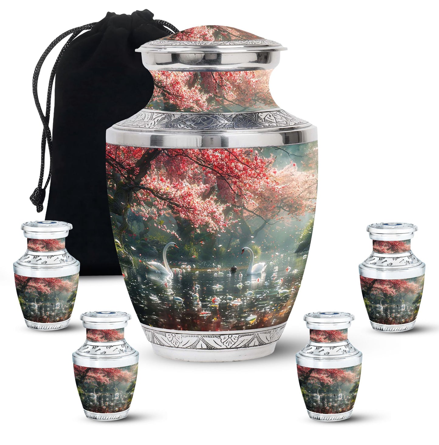 Personalized Bird Cremation Urn for Adults - 10-inch, 200 cu in - Yatskia