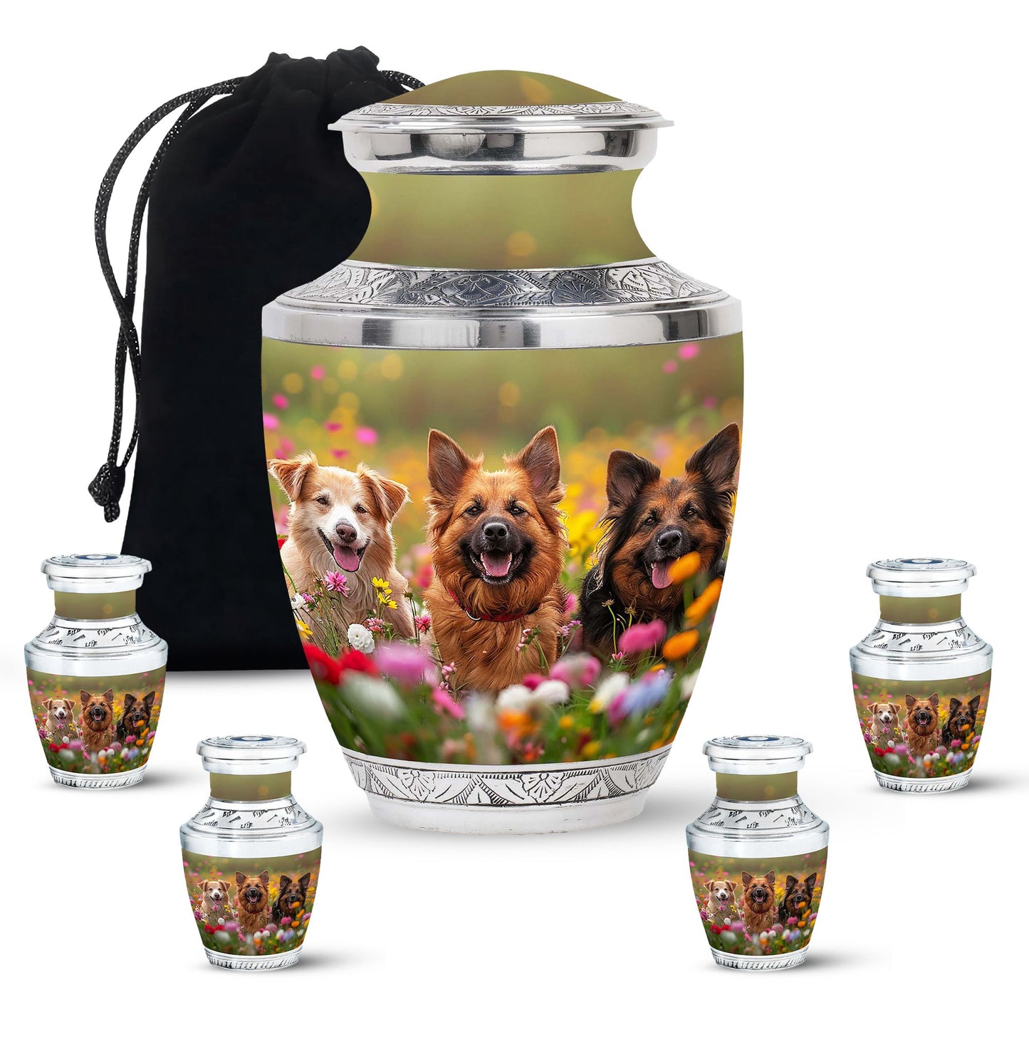Personalized Dog Cremation Urn for Pet Ashes - Yatskia