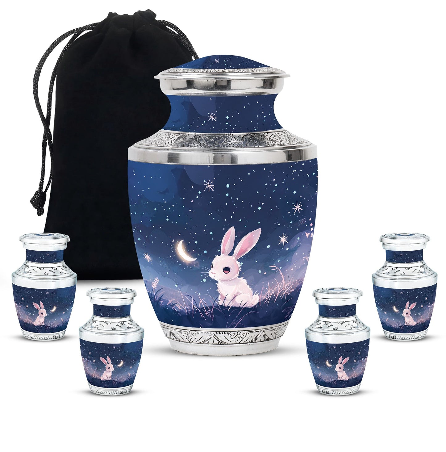 Personalized Pet Cremation Urn for Pet Ashes - 10-inch, 200 cu in - Yatskia