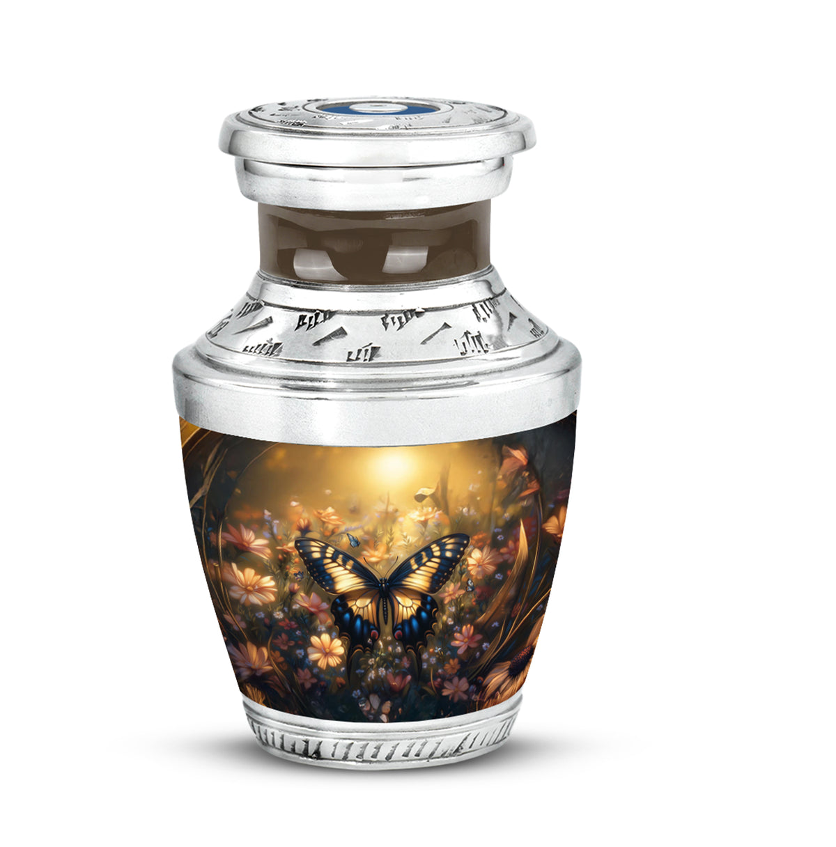Personalized Magnificent Butterfly Cremation Urns - Gold - Yatskia