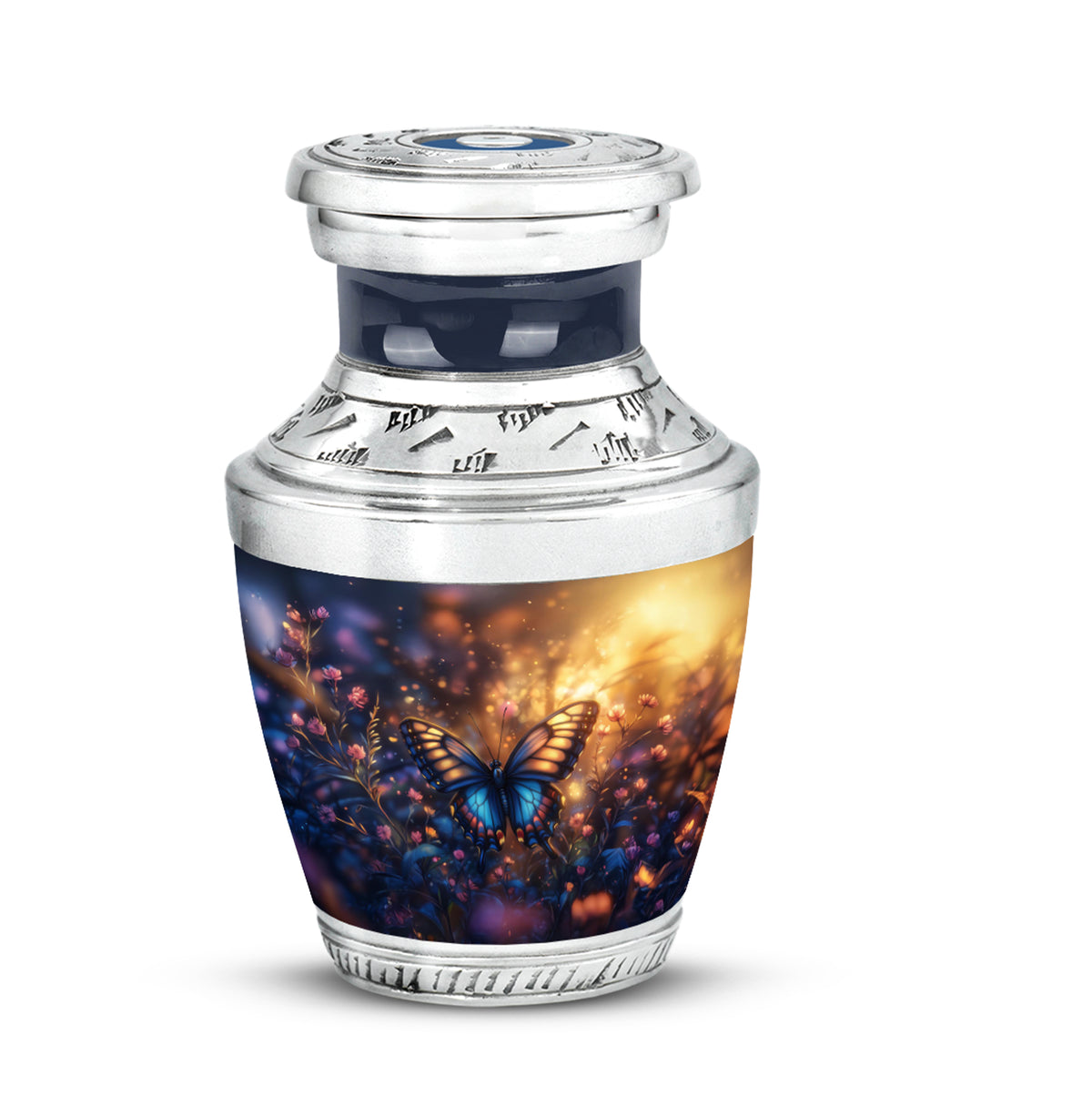 Personalized Refined Butterfly Cremation Urns - Gold - Yatskia