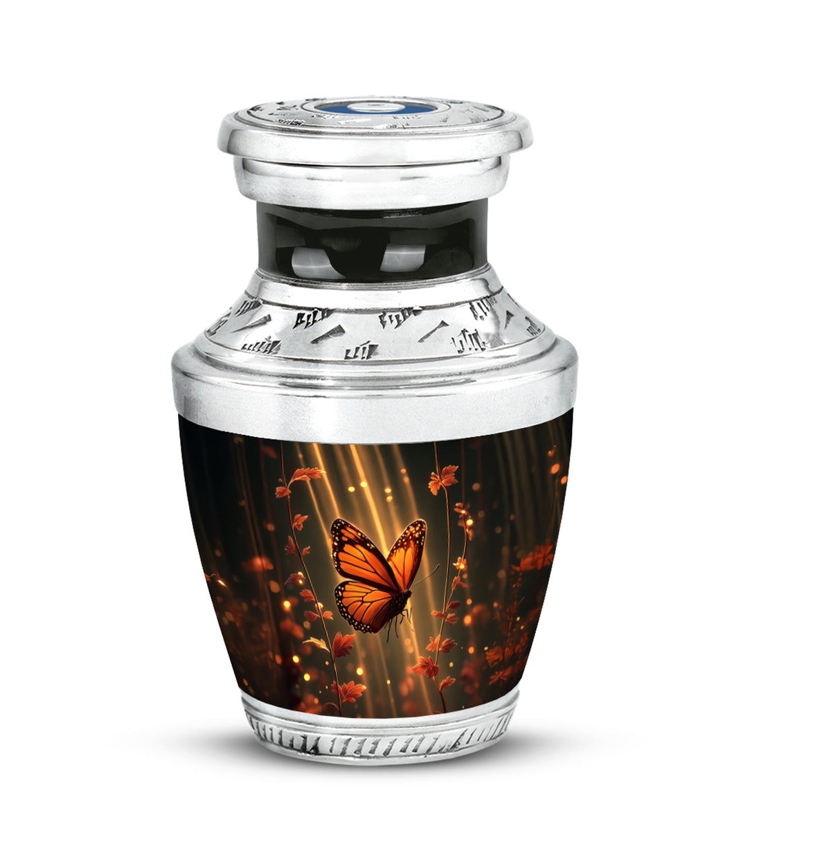 Black Butterfly Cremation Urns - Enduring Remembrance - Yatskia